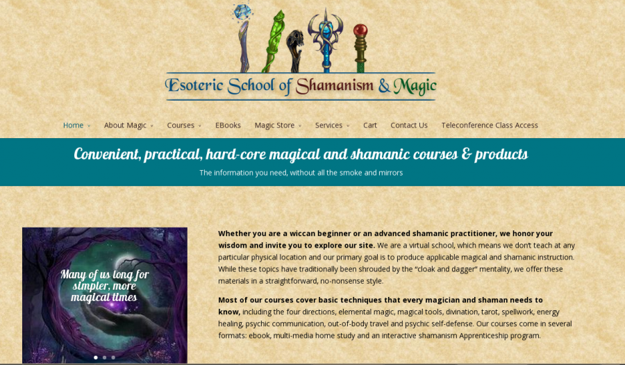 Esoteric School of Shamanism & Magic